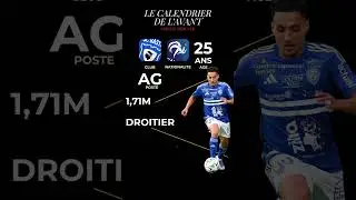 Le Calendrier de l&rsquo;Avant 20Amine Boutrah #bastia #ligue1 #ligue2 #mercato #concarneau #football