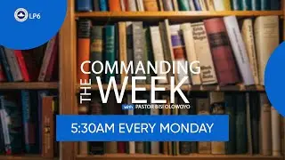 COMMANDING THE WEEK || MORNING PRAYERS WITH PASTOR BISI OLOWOYO || 12-01-2026 || #RPP #RCCG #pbo