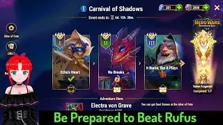 Carnival of Shadows Level 2, No Breaks &mdash; Hero Wars: Dominion Era