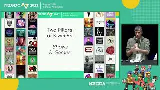 #KiwiRPG: What's up with Tabletop RPG Design and Play in Aotearoa | NZGDC22