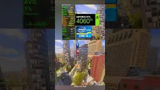 Intel Core i3 12100F + NVIDIA GeForce RTX 4060 Ti -  Marvel's Spider-Man 2 - Shorts 3
