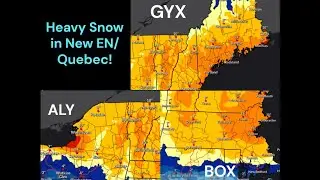 HEAVY SNOW continues to slam ALL OF EAST COAST! | Ice possible from Carolinas to Del/Mar/VA!