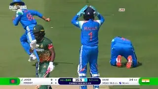 Watch : Rohit Sharma Apologised to Axar Patel After Missing His Hattrick Catch vs BAN Today