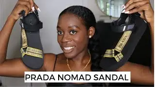 PRADA NOMAD SANDAL EU 41.5 REVIEW | YoursTrulyYinka
