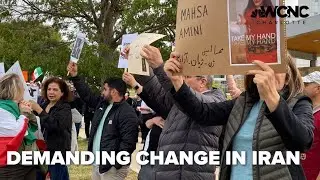 Iranian-Americans in Charlotte decry Mahsa Amini's death
