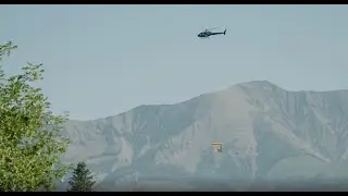 H&eacute;liportage chalet Praloup