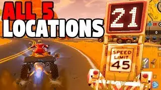 radar signs locations, Fortnite Season 6, week 5 challenge