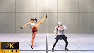 Street Fighter 6 - Roxy vs. Schoolgirl Mod