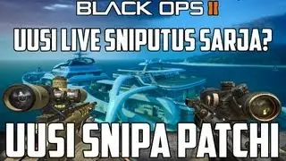 BO2: Live Selostus w/ DSR50 & Ballista! - Tuntemuksia uudesta Snipa Patchista, Sniputus-sarja?