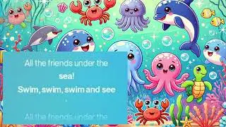 Underwater Wonder World 🌊 | Fun Ocean Song for Toddlers & Preschoolers