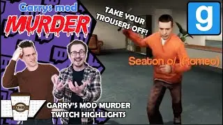 MURDERER ON THE LOOSE! | GMOD Murder Funny Moments Twitch Highlights