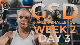 Tabata HIIT 🏋️ GSD 6 Week Workout Challenge | Week 2 Day 3