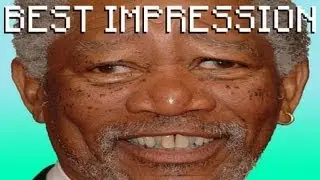 BEST MORGAN FREEMAN IMPRESSION EVER!!!! - Survival Games ft. InsideOutMinecraft