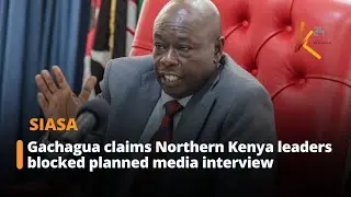 Gachagua Claims Northern Kenya Leaders Blocked Planned Media Interview