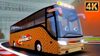 Wheels on the Bus Friends Picnic | Bubble Pie Nursery Rhymes & Kids Songs