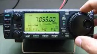 ALPHA TELECOM: ICOM IC-706MKIIG SEM RX e TX APÓS INSTALAÇÃO TCXO