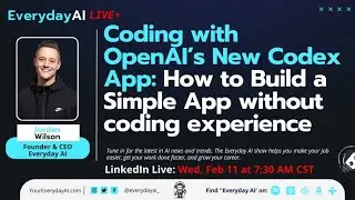 Coding with OpenAI&rsquo;s New Codex App: How to Build a Simple App without coding experience