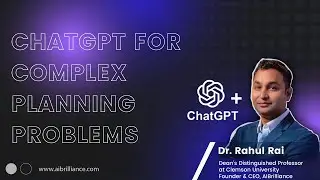 ChatGPT for Complex Planning Problems | Solving Head-Scratching Challenges with ChatGPT
