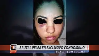 San Alfonso del Mar: Brutal pelea en exclusivo condominio