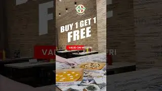 BOGO | Every Wednesday and Friday