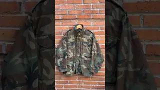 1987 Vintage Woodland M65 field jacket #military #mexico #travel #subscribe #shorts #collection