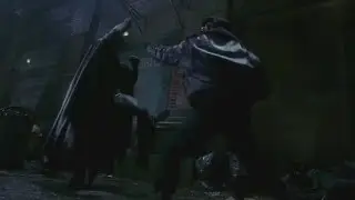 Batman (1989) Fight scene -Batman vs Joker thugs in alley