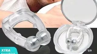 Anti-snoring nose clip