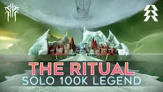 Solo Arcstrider Hunter 100k Legend THE RITUAL Story Mission | Destiny 2: Season of Plunder