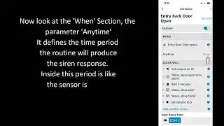 Arm and Disarm security system based on Alexa Routines