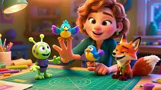 ⭐ Crafty Critters Making Animal Finger Puppets | Fun Craft Learning for Kids &ndash; Chittu TV
