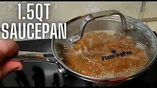 Flamingpan 1.5QT Stainless Steel Saucepan