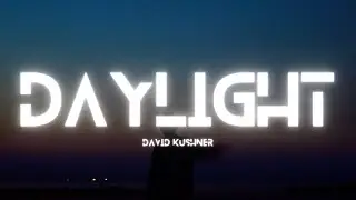 David Kushner - Daylight (TikTok Remix)