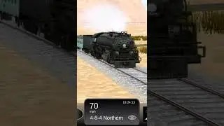 4-8-4 Northern Alco loco 1926 to 1949 #train #oldtrain #trainsimulator