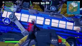 Playing with ed from good burger on Fortnite