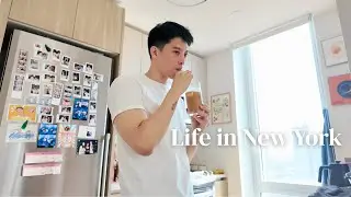 VLOG｜短暫的獨居生活 大表姐生日快樂！紐約時裝周 說好多話的一集｜Life in NYC