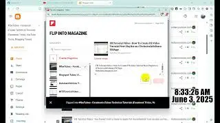 Blogging Expert Tricks 40 - How To Add FLIP Magazine and Blog Post Share on Blogger New Website