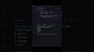 Python ENUMERATE Function 