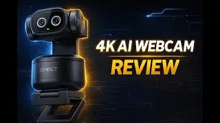 Review - EMEET PIXY Dual-Camera AI-Powered PTZ Camera 4K, AI Tracking, PDAF&AI Autofocus
