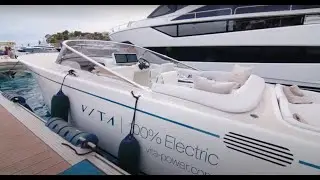 VITA Power Lion & Seal Electric Boats in Monaco  | SUPERYACHT TV