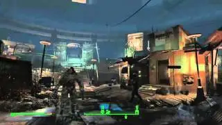 Fallout 4 pixel shimmering in diamond city when raining on XBOX ONE