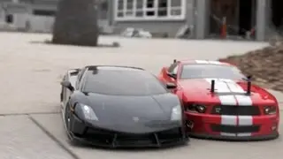 RC Drift Cars vs Parkour