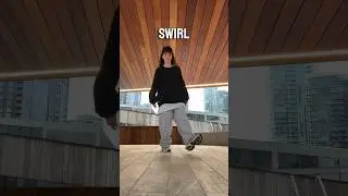 House Dance Vocabulary | Swirl variations #housedance  #housedancer