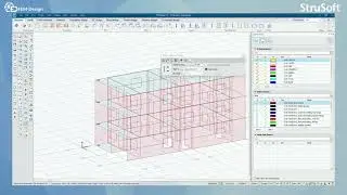 FEM Design User manual: 6.3 Correct model tools in FEM Design