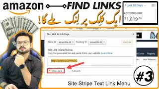 How To FIND & CREATE Amazon Affiliate LINKS: EARN Your First $1,000 FAST!