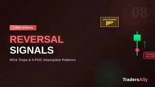 Volumetric OrderFlow Course - Reversal Signals