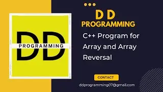 C++ Programming // Array / Reverse array