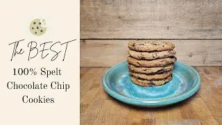 The BEST Spelt Chocolate Chip Cookies