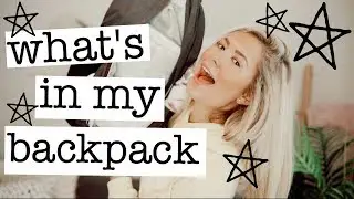 what's REALLY in my backpack | back to school 2018