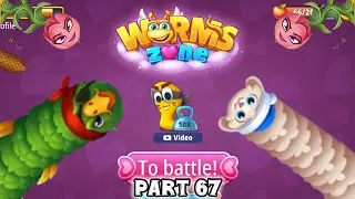 WORMS ZONE.IO BEST GAMING 2026||BIG SNAKE GAME PART 67 || FARROT WORM #WORMSZONEIO &lrm;⁨@pingloveryt⁩&nbsp; 