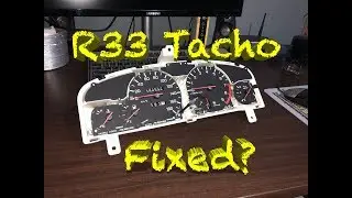 How to fix Nissan skyline r33 tachometer